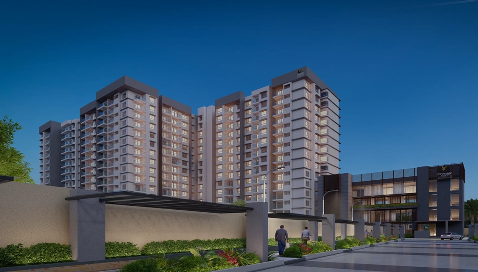 The Prestige Kollur main entrance view